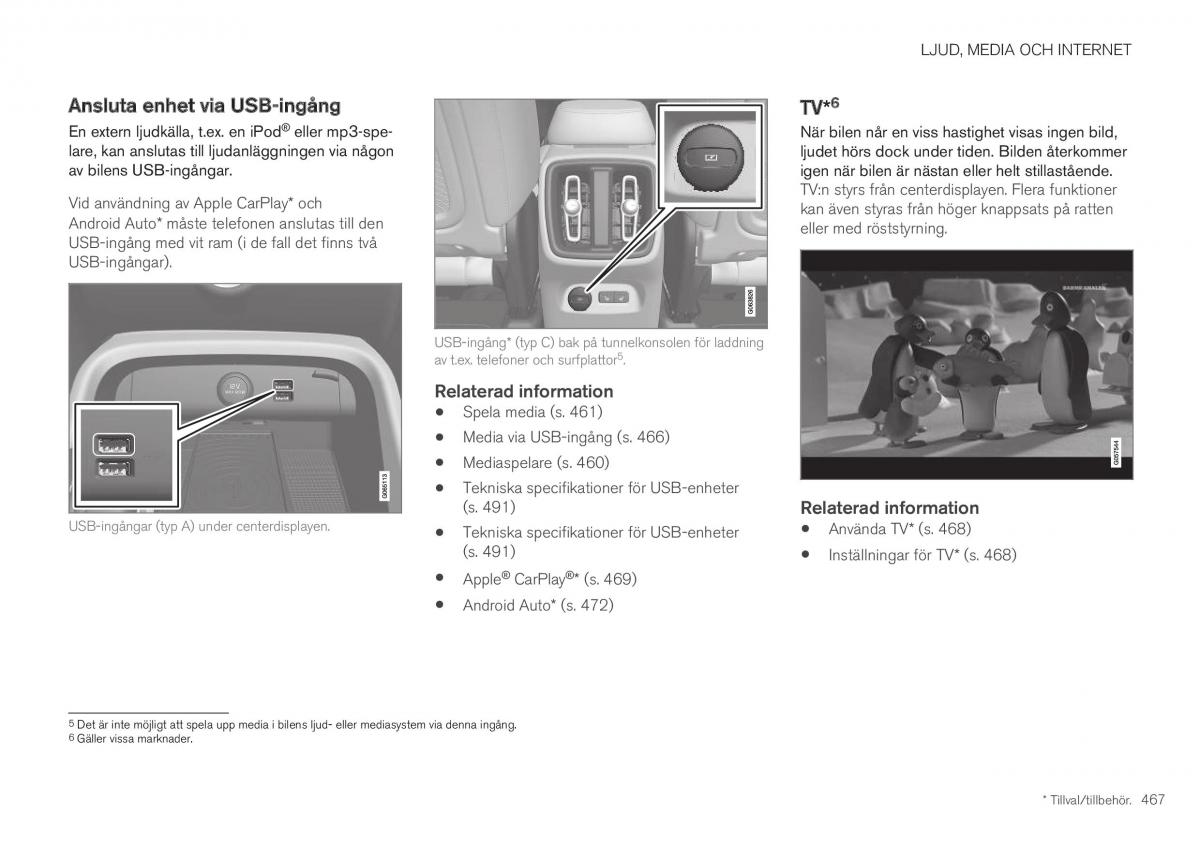 Volvo XC40 instruktionsbok / page 469