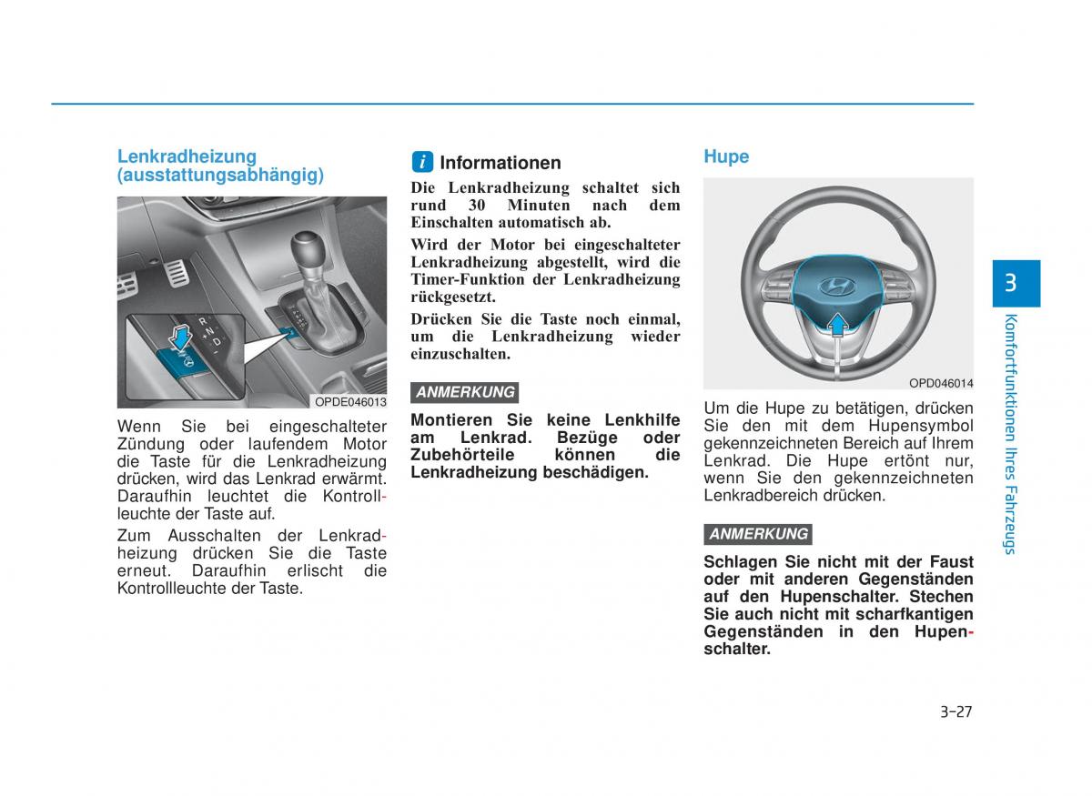 Hyundai i30 III 3 Handbuch / page 120