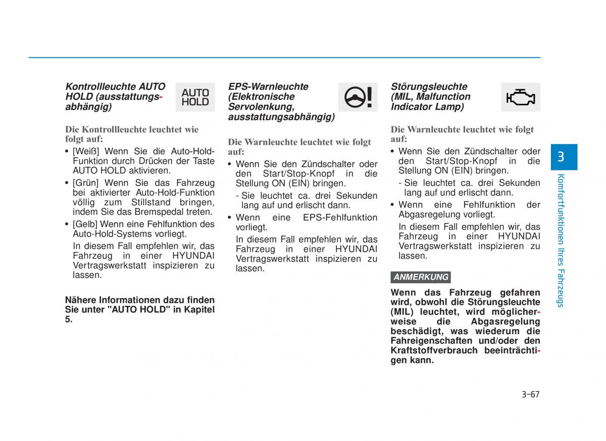 Hyundai i30 III 3 Handbuch / page 160