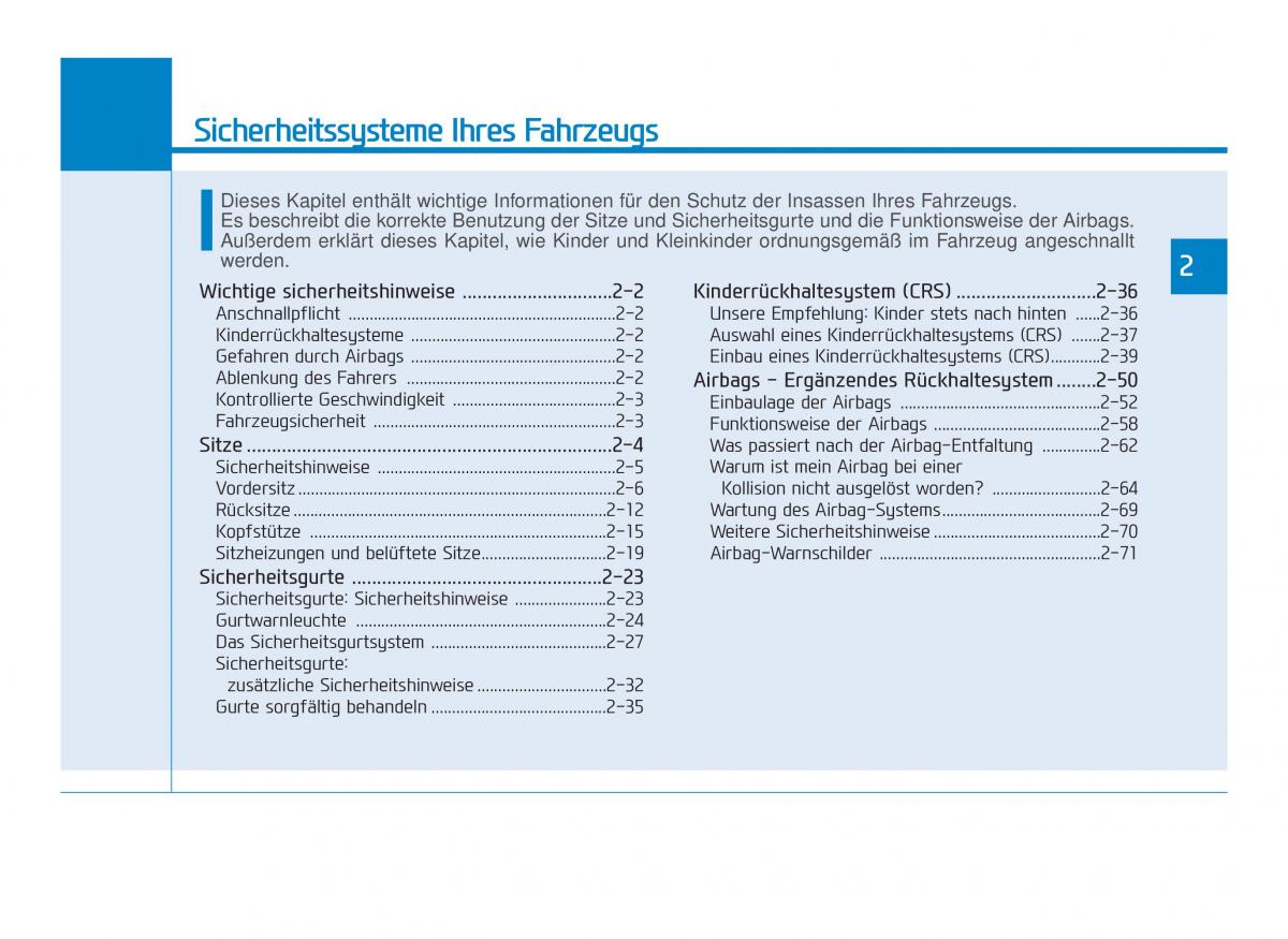 Hyundai i30 III 3 Handbuch / page 23