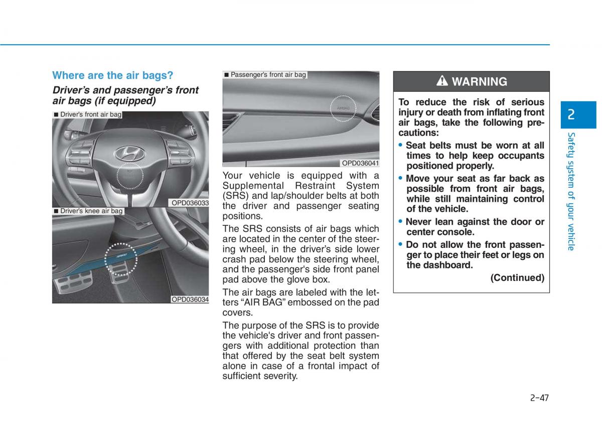 Hyundai i30 III 3 owners manual / page 67