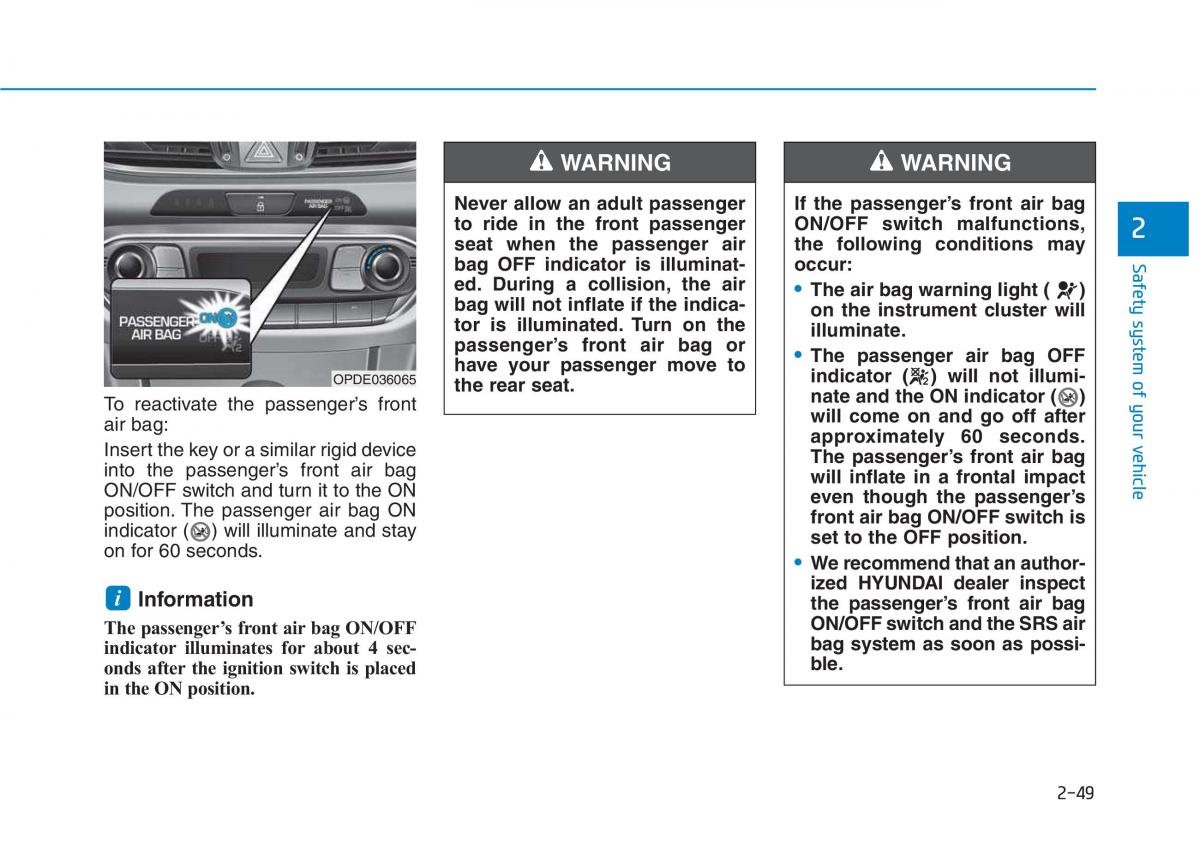 Hyundai i30 III 3 owners manual / page 69