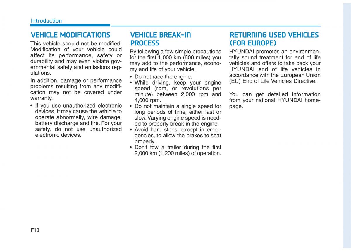 Hyundai i30 III 3 owners manual / page 10