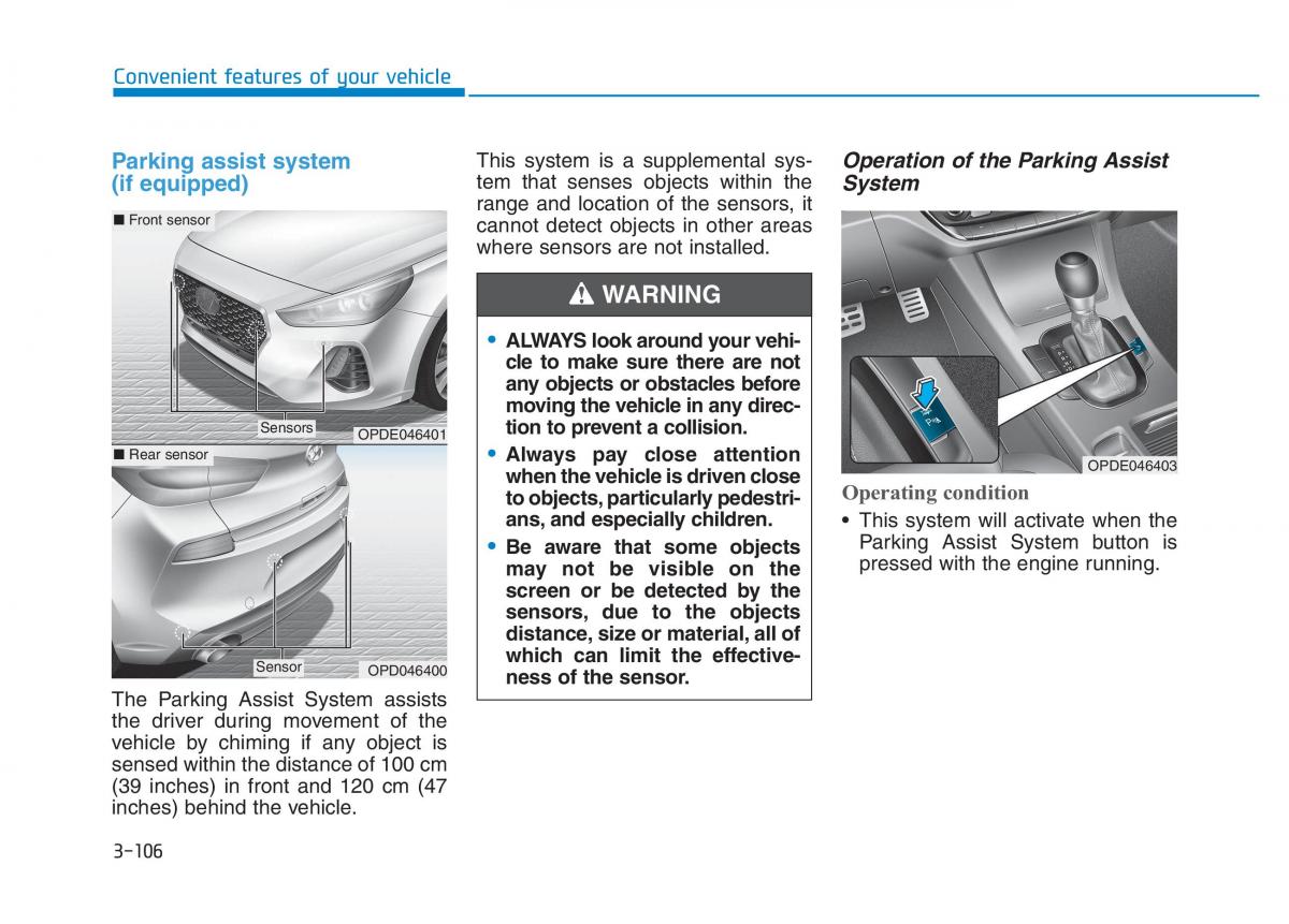 Hyundai i30 III 3 owners manual / page 189