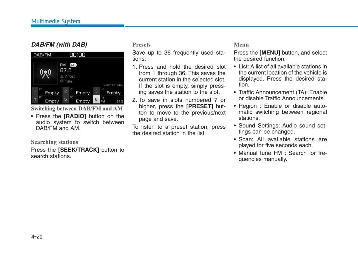 Hyundai i30 III 3 owners manual / page 252