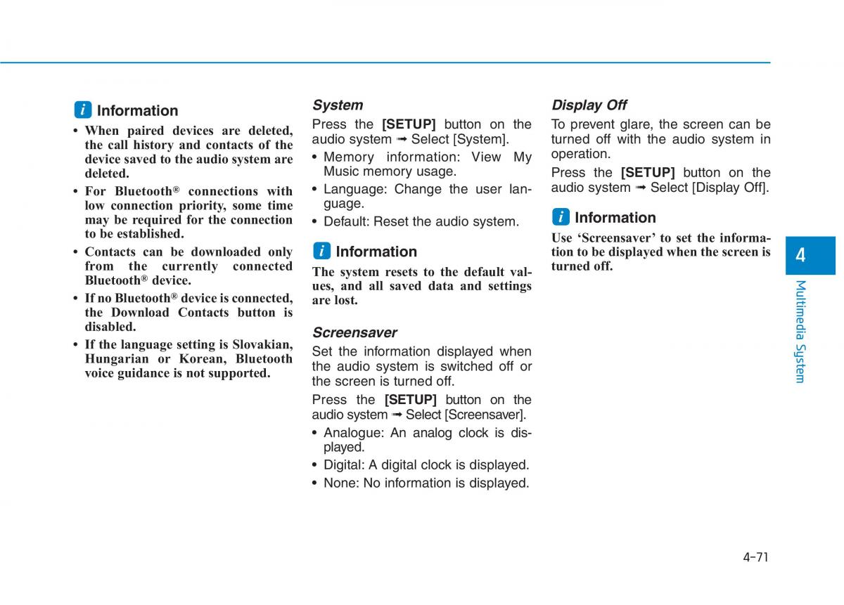 Hyundai i30 III 3 owners manual / page 303