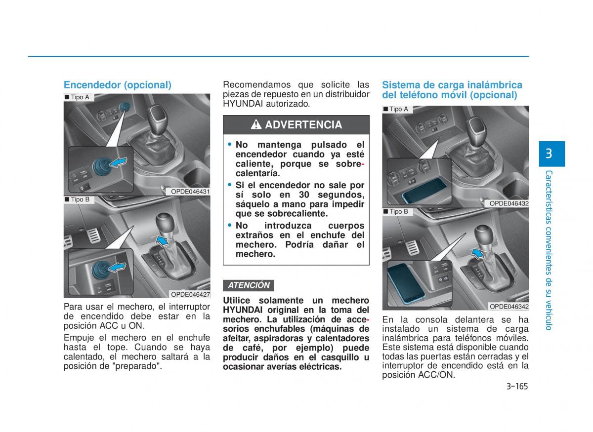 Hyundai i30 III 3 manual del propietario / page 257