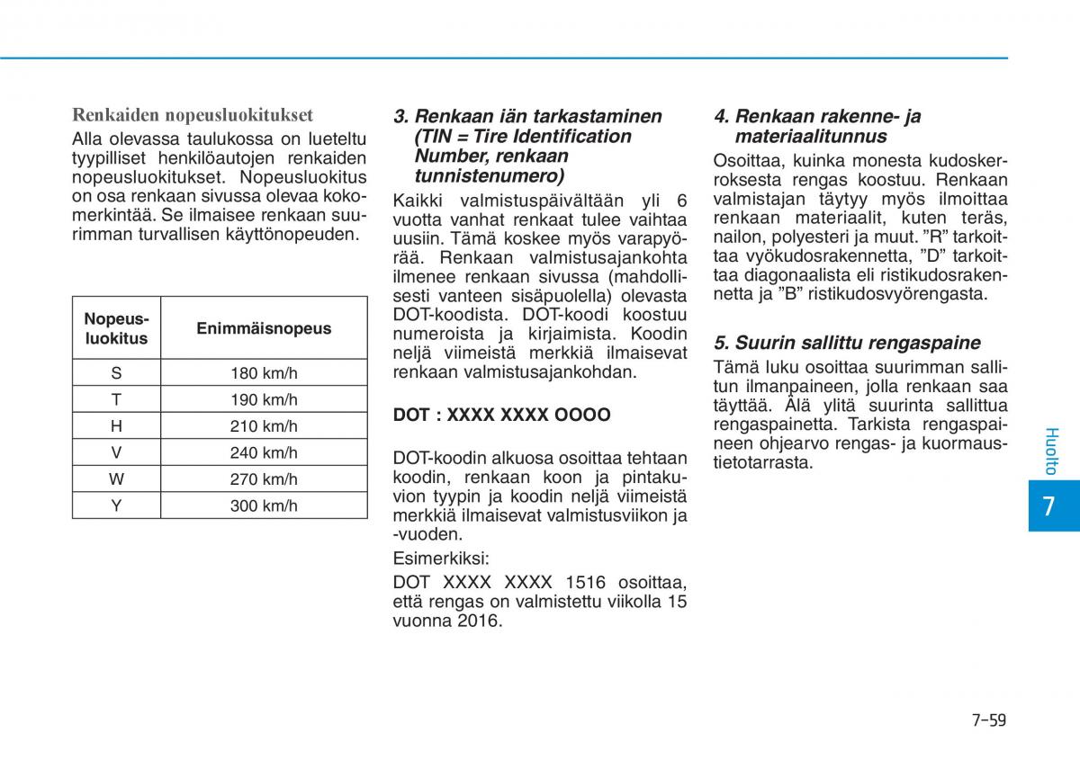 Hyundai i30 III 3 omistajan kasikirja / page 572