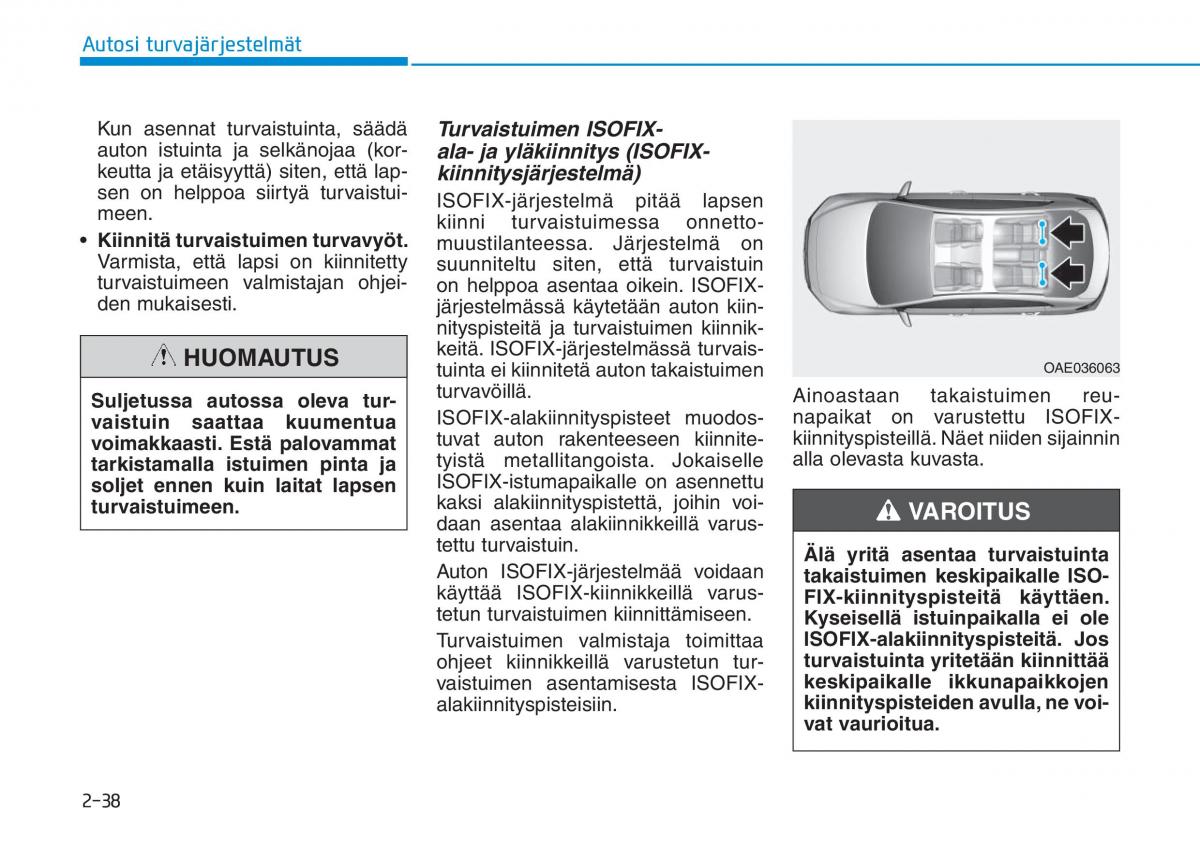 Hyundai i30 III 3 omistajan kasikirja / page 58