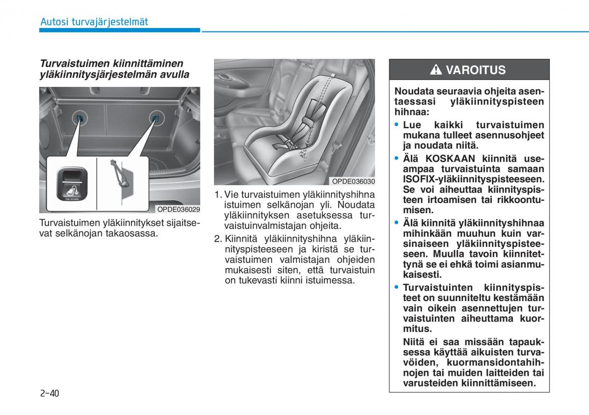 Hyundai i30 III 3 omistajan kasikirja / page 60