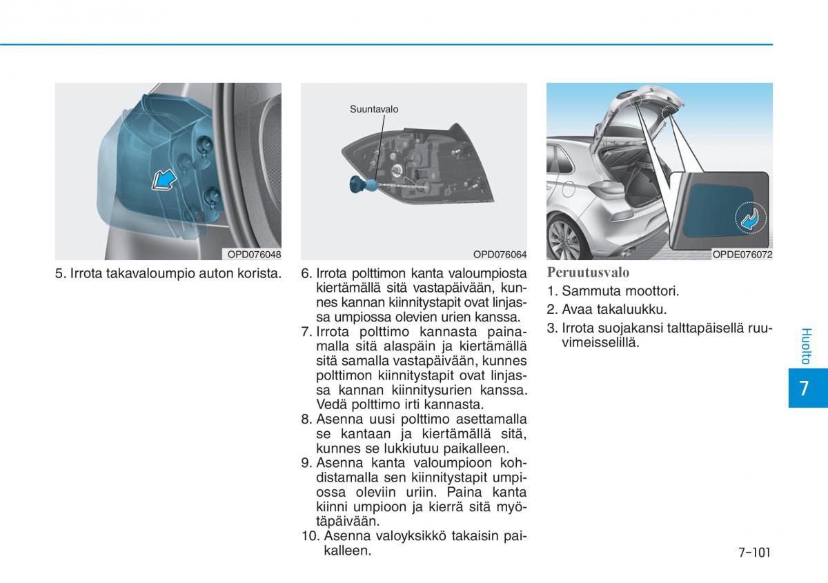 Hyundai i30 III 3 omistajan kasikirja / page 614