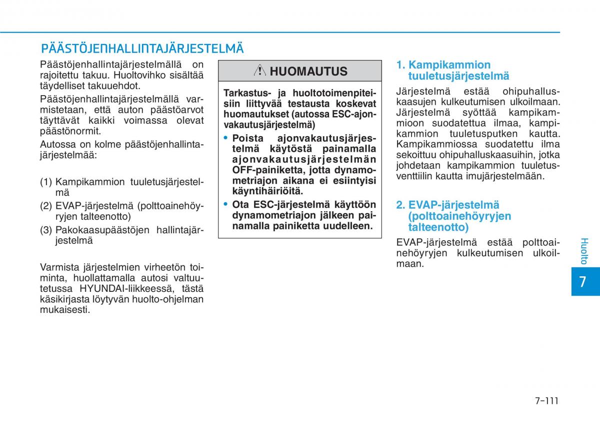 Hyundai i30 III 3 omistajan kasikirja / page 624