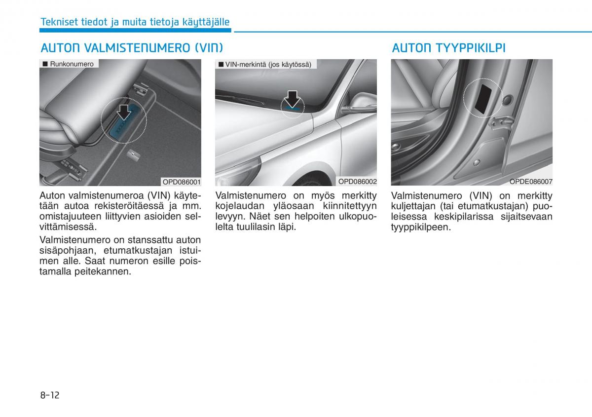 Hyundai i30 III 3 omistajan kasikirja / page 640