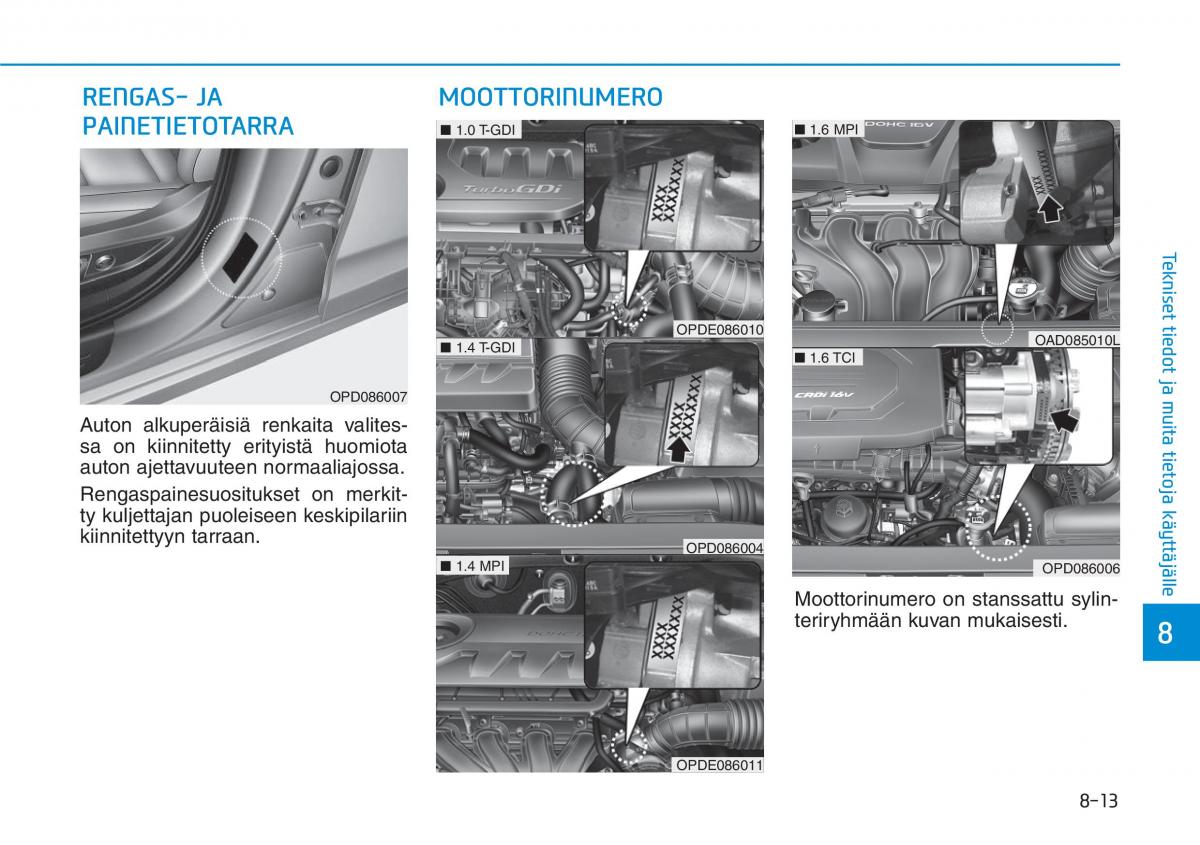 Hyundai i30 III 3 omistajan kasikirja / page 641