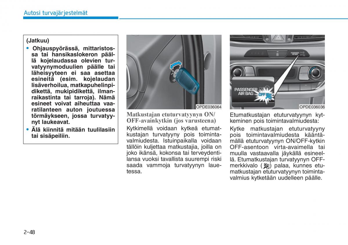 Hyundai i30 III 3 omistajan kasikirja / page 68