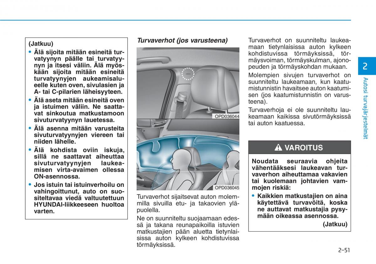 Hyundai i30 III 3 omistajan kasikirja / page 71