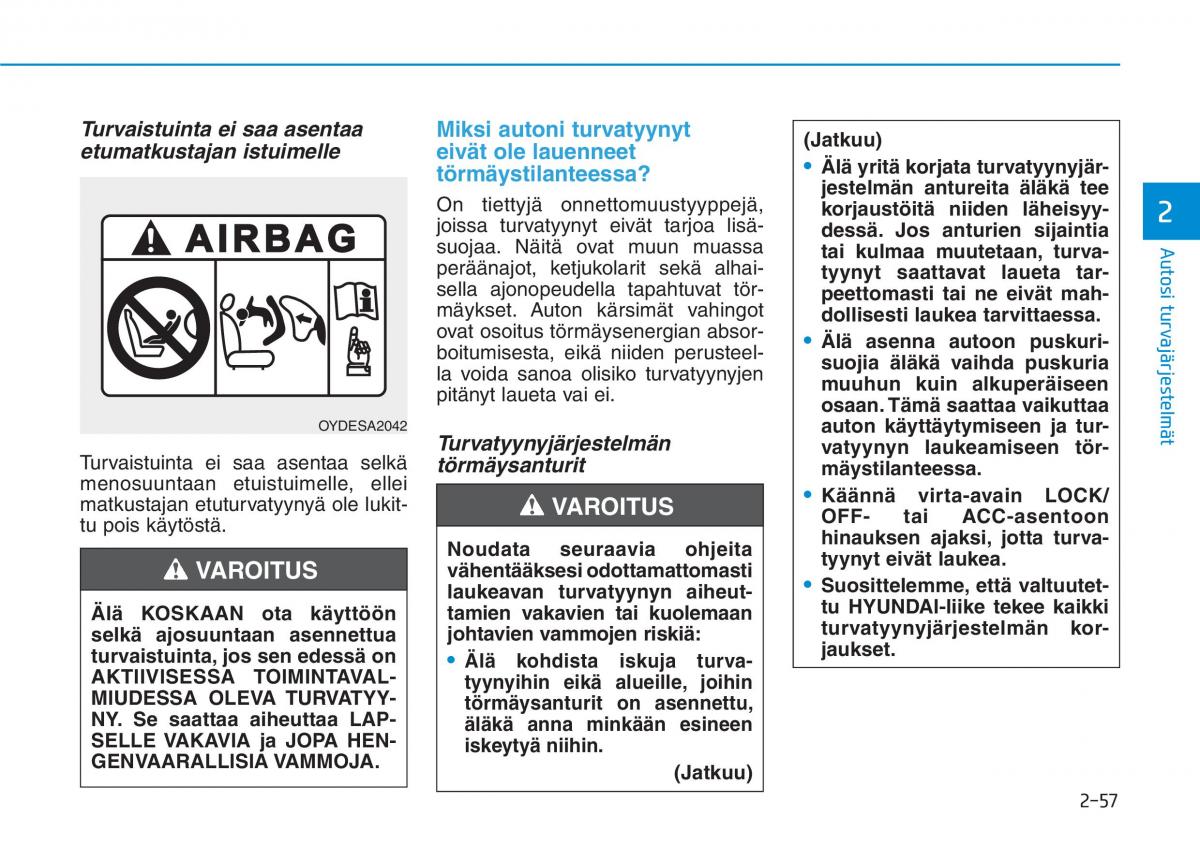 Hyundai i30 III 3 omistajan kasikirja / page 77