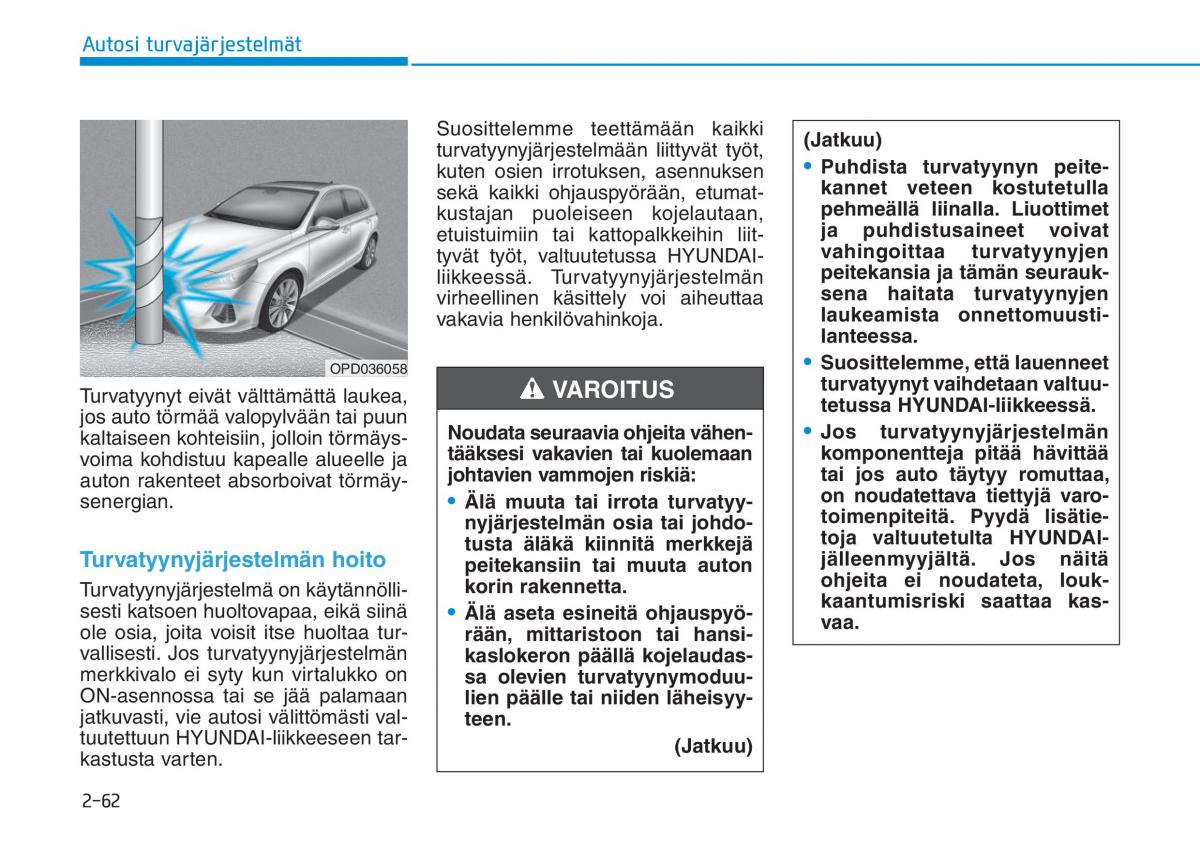 Hyundai i30 III 3 omistajan kasikirja / page 82