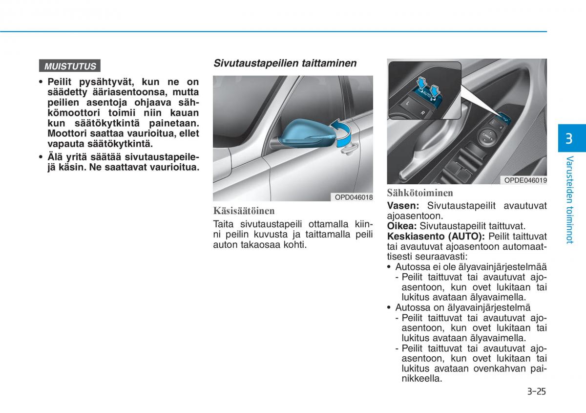 Hyundai i30 III 3 omistajan kasikirja / page 108