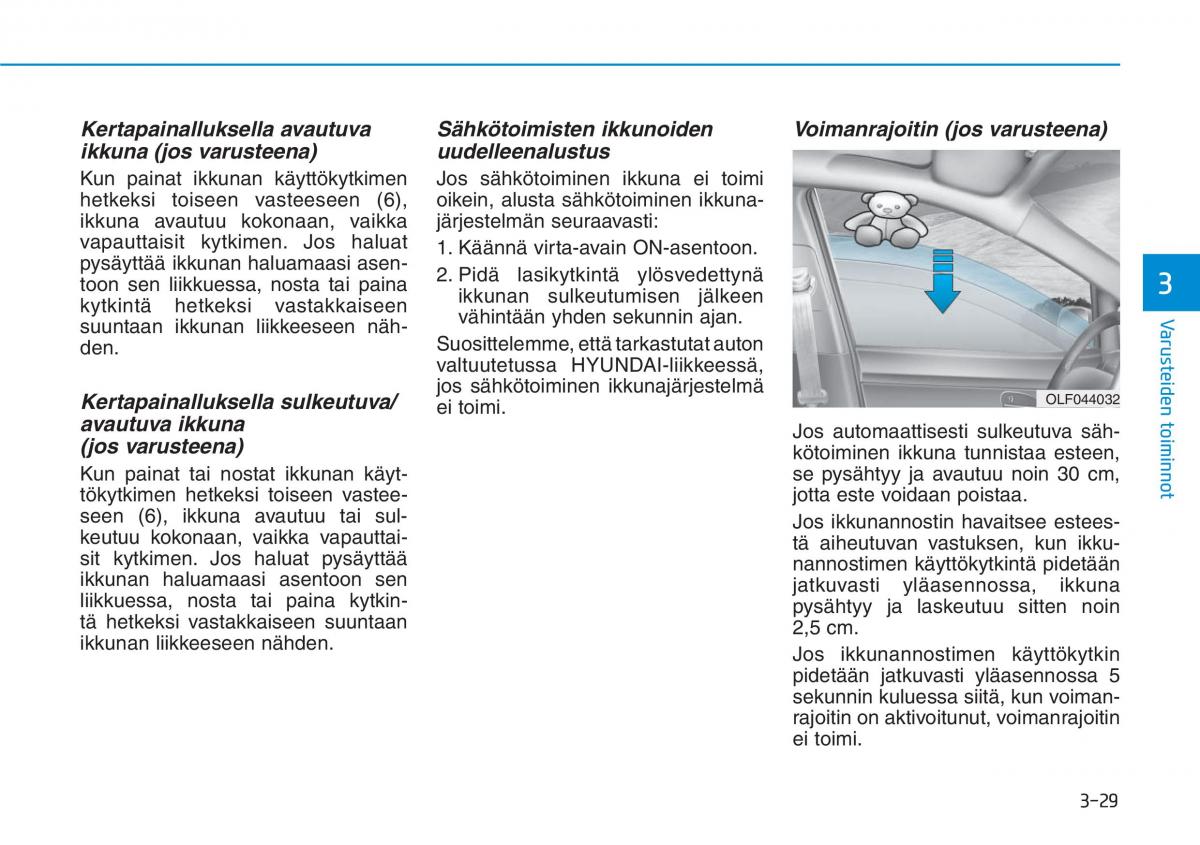 Hyundai i30 III 3 omistajan kasikirja / page 112