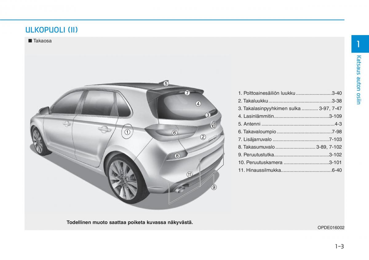 Hyundai i30 III 3 omistajan kasikirja / page 14