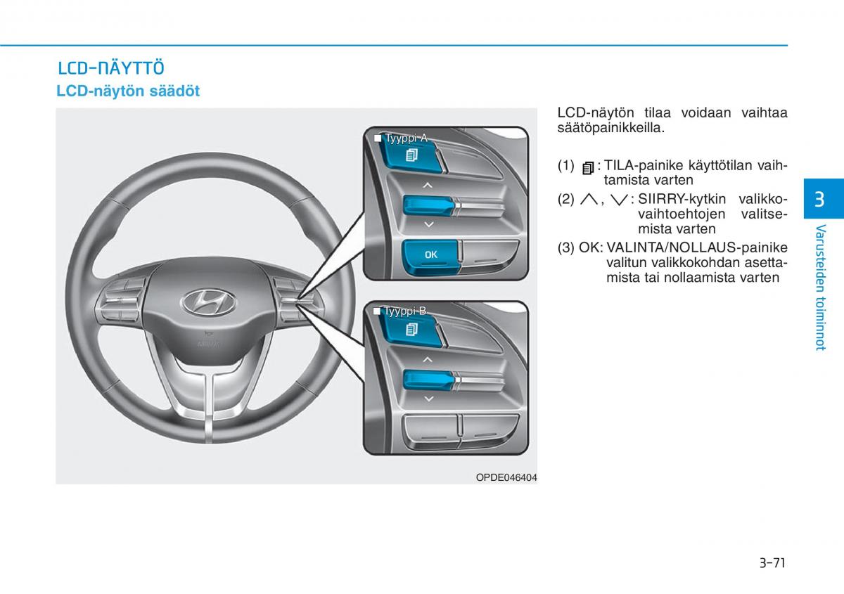 Hyundai i30 III 3 omistajan kasikirja / page 154