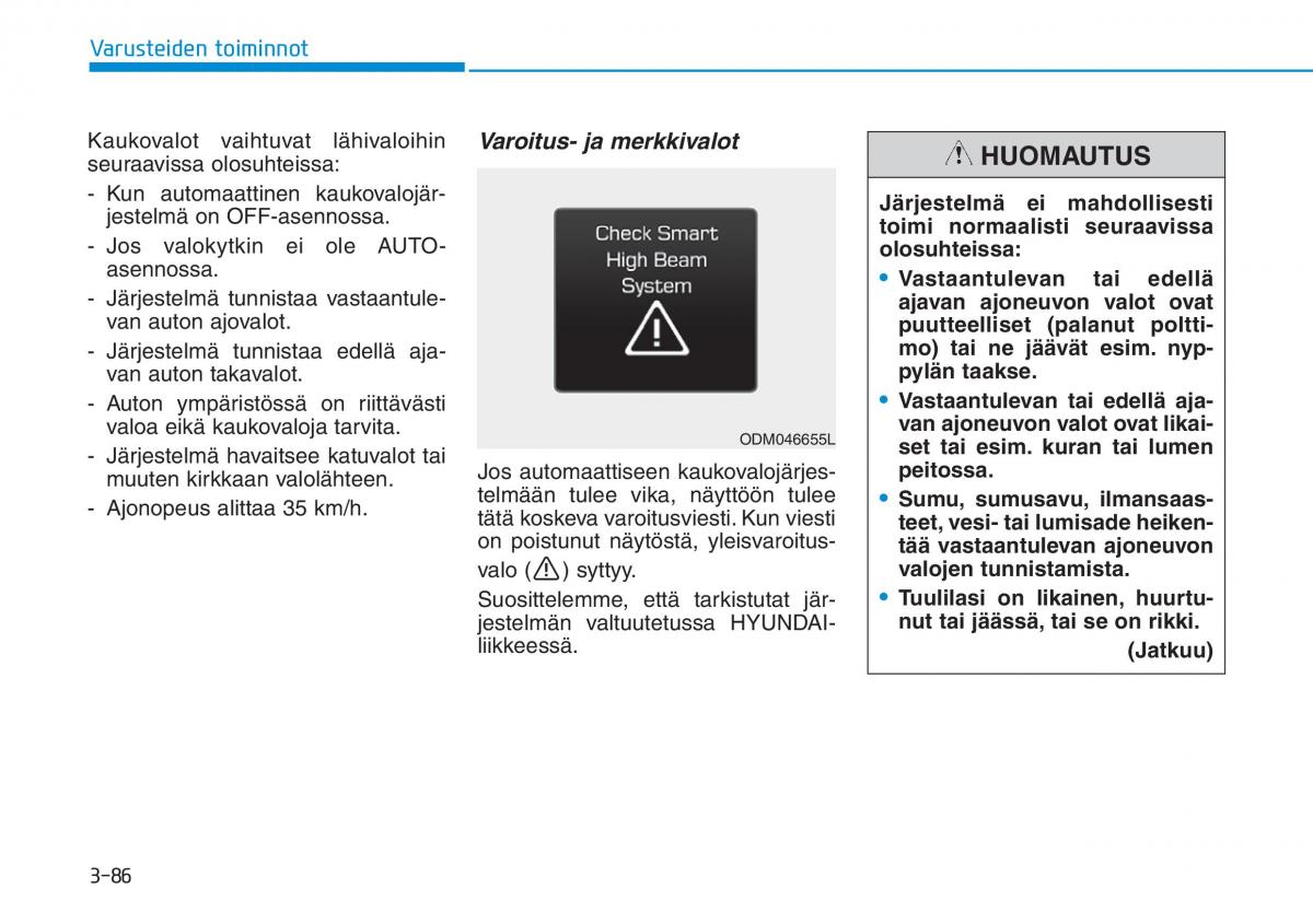 Hyundai i30 III 3 omistajan kasikirja / page 169