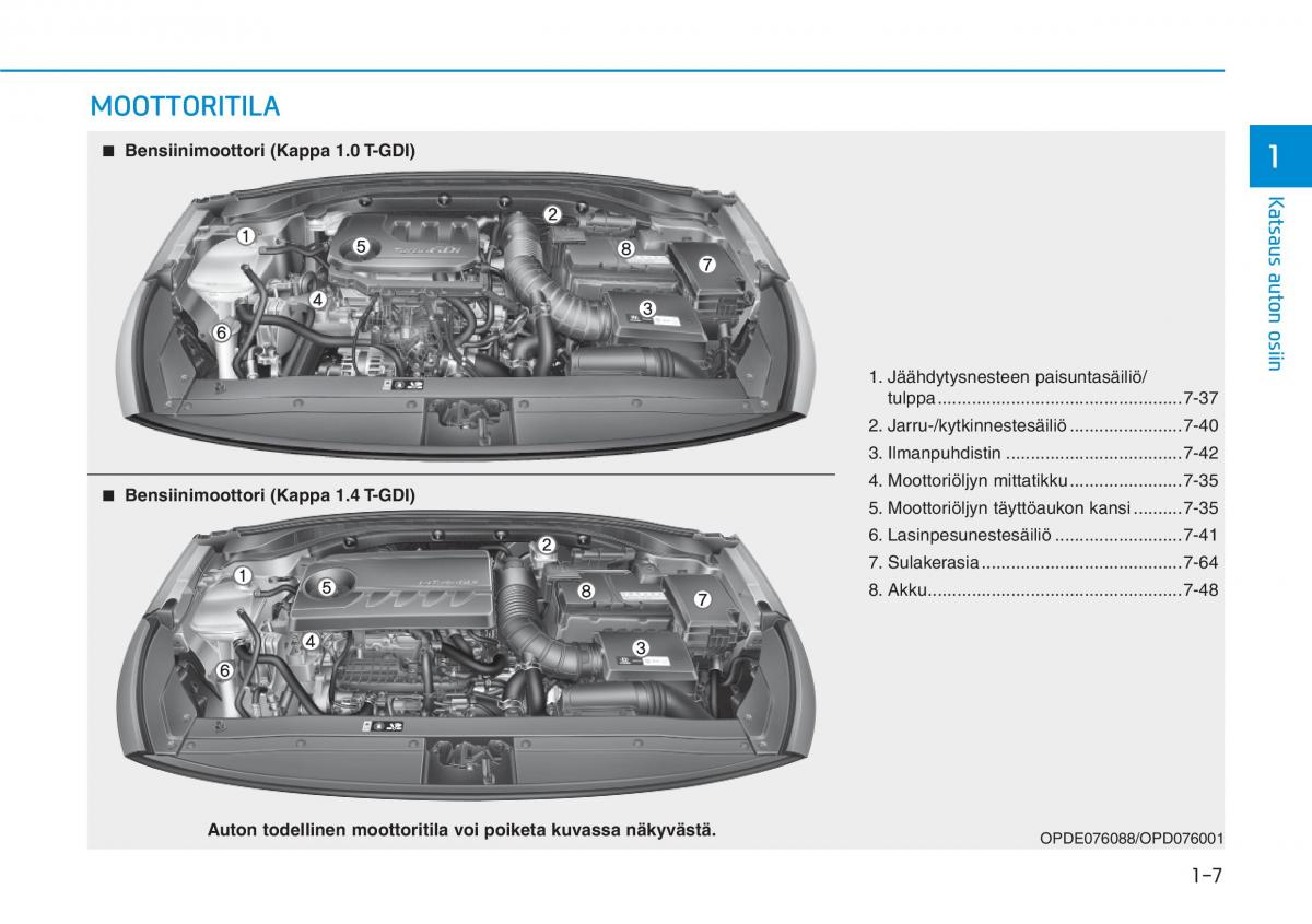 Hyundai i30 III 3 omistajan kasikirja / page 18