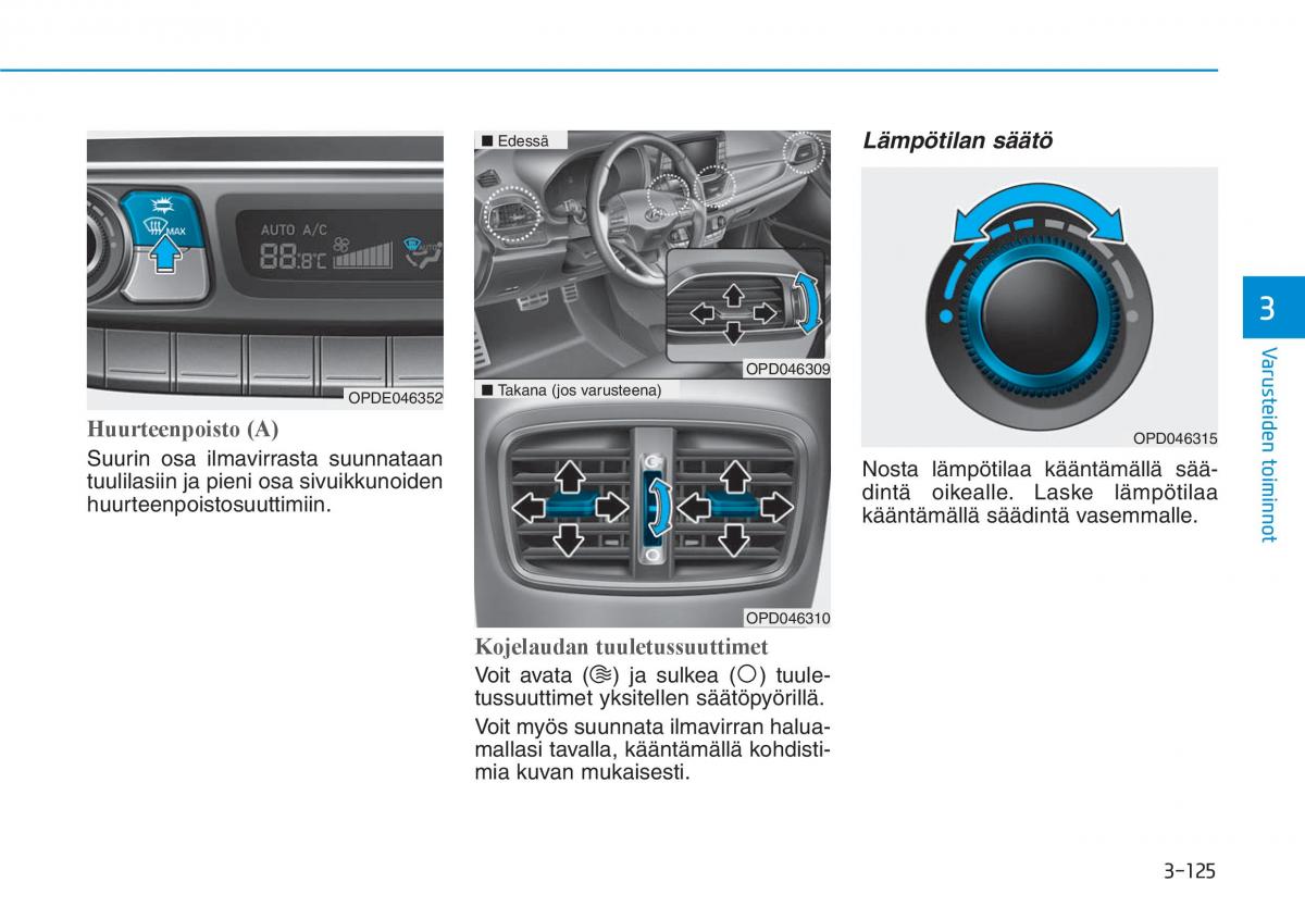 Hyundai i30 III 3 omistajan kasikirja / page 208