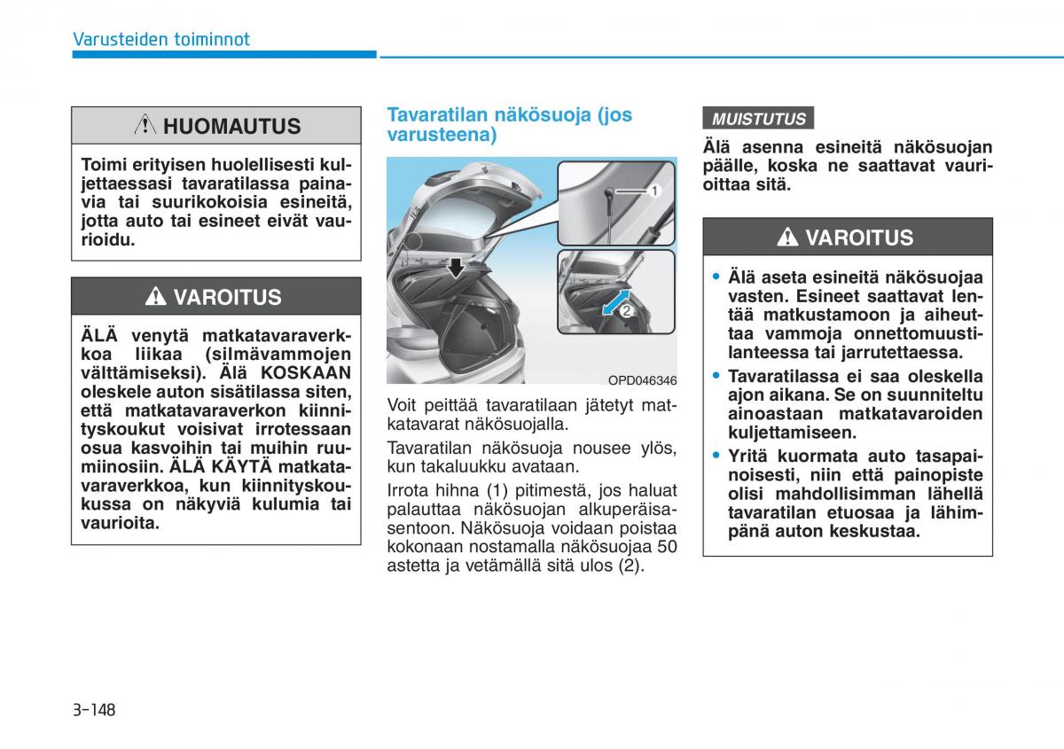 Hyundai i30 III 3 omistajan kasikirja / page 231