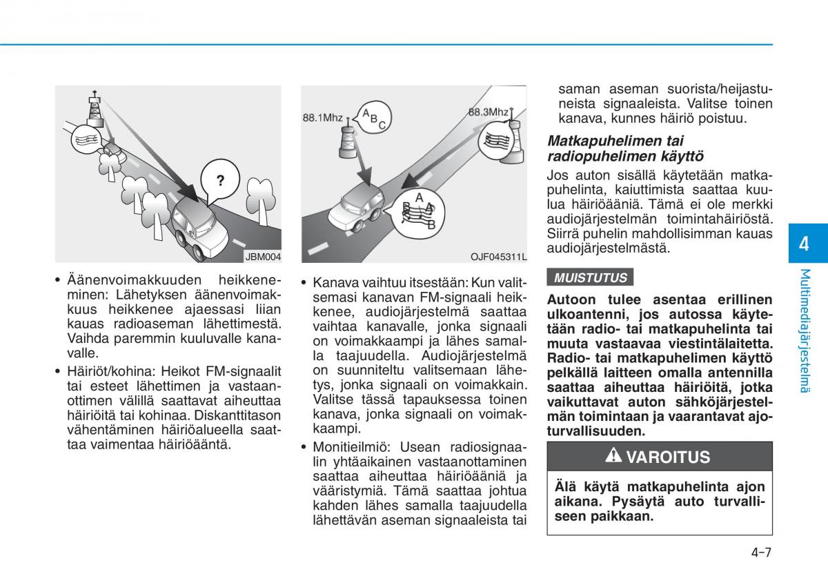 Hyundai i30 III 3 omistajan kasikirja / page 239