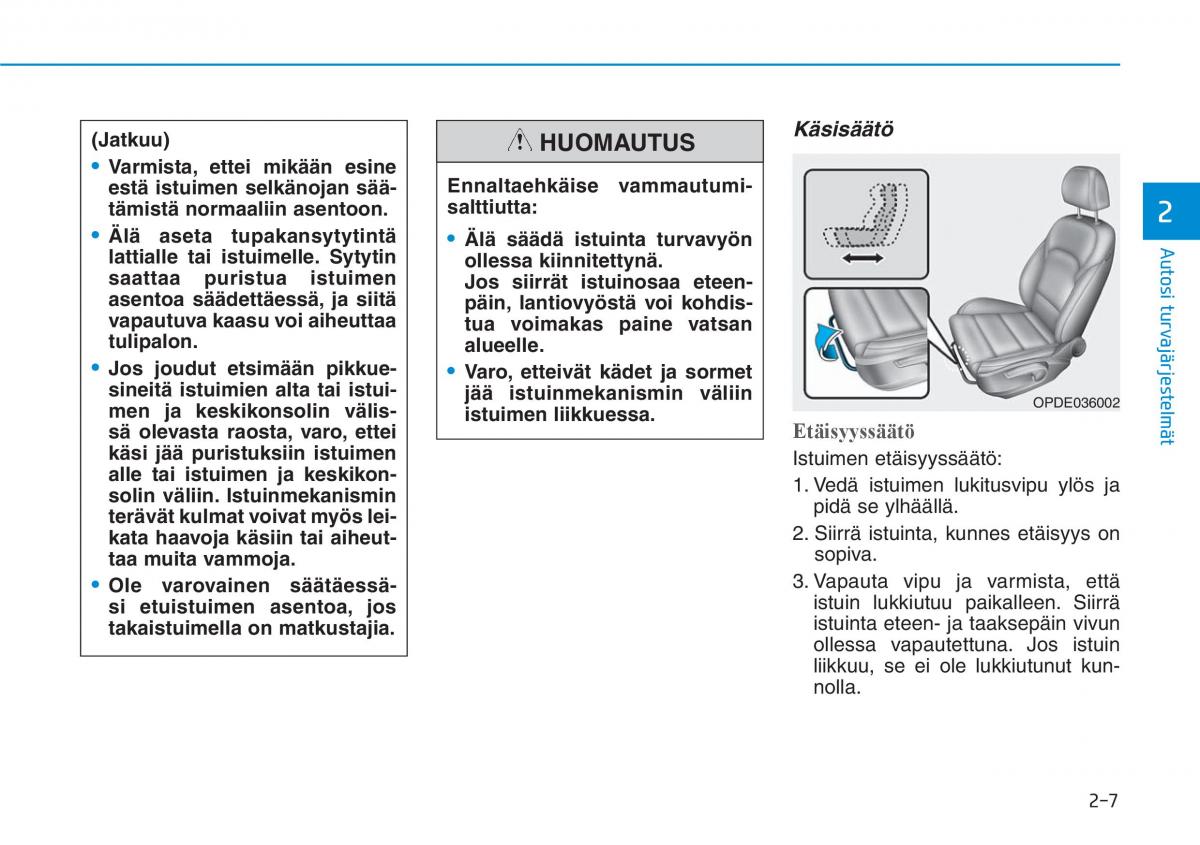 Hyundai i30 III 3 omistajan kasikirja / page 27