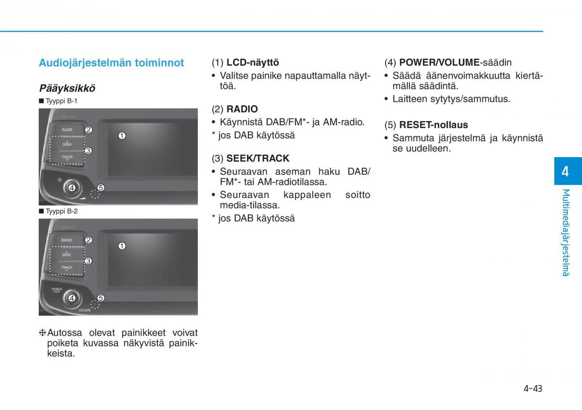 Hyundai i30 III 3 omistajan kasikirja / page 275