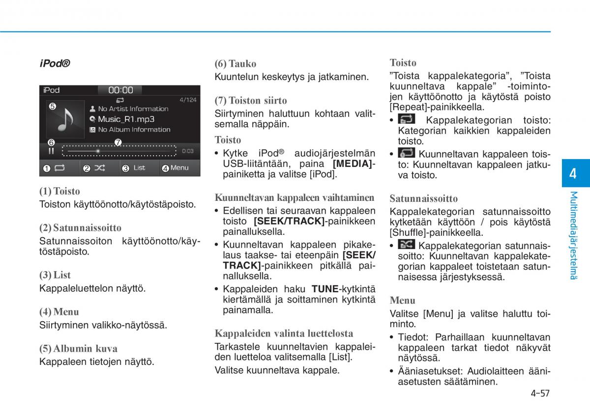 Hyundai i30 III 3 omistajan kasikirja / page 289