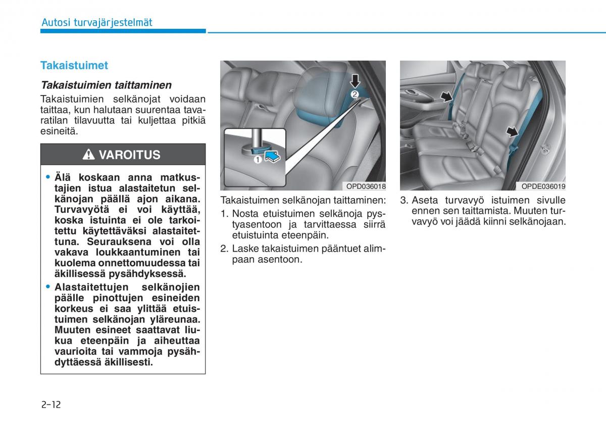 Hyundai i30 III 3 omistajan kasikirja / page 32