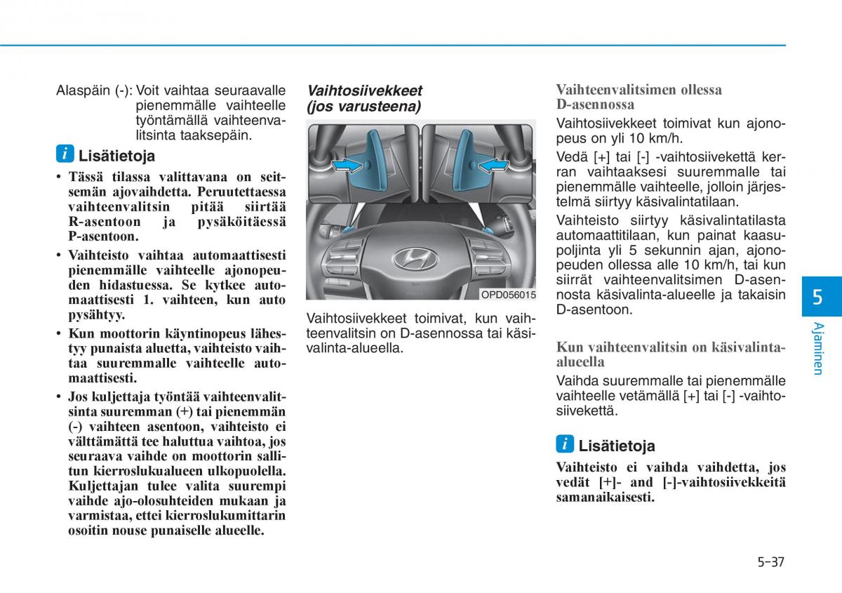 Hyundai i30 III 3 omistajan kasikirja / page 341