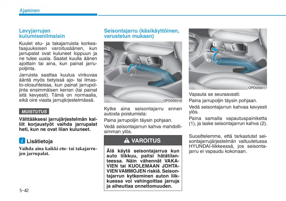 Hyundai i30 III 3 omistajan kasikirja / page 346