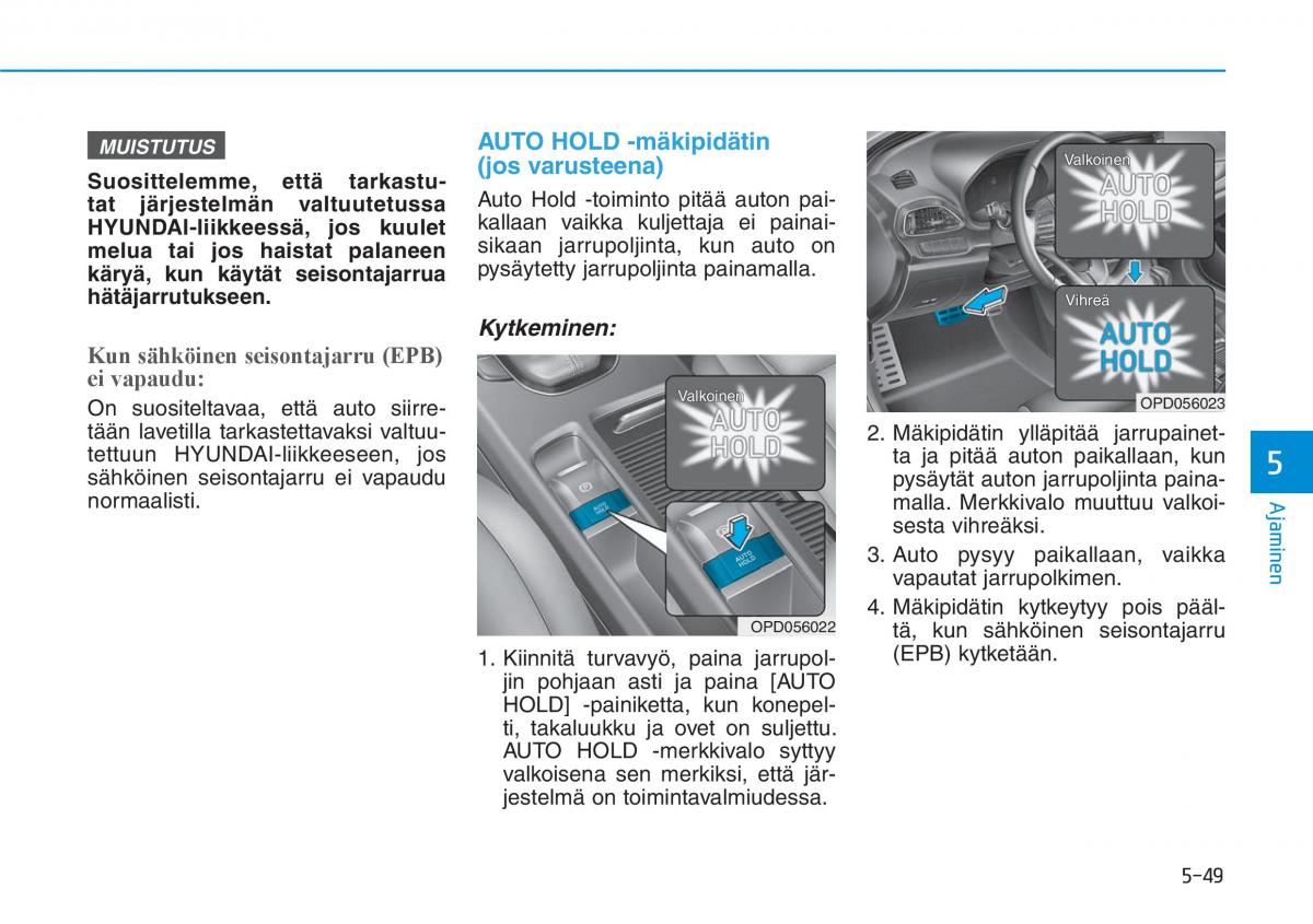 Hyundai i30 III 3 omistajan kasikirja / page 353