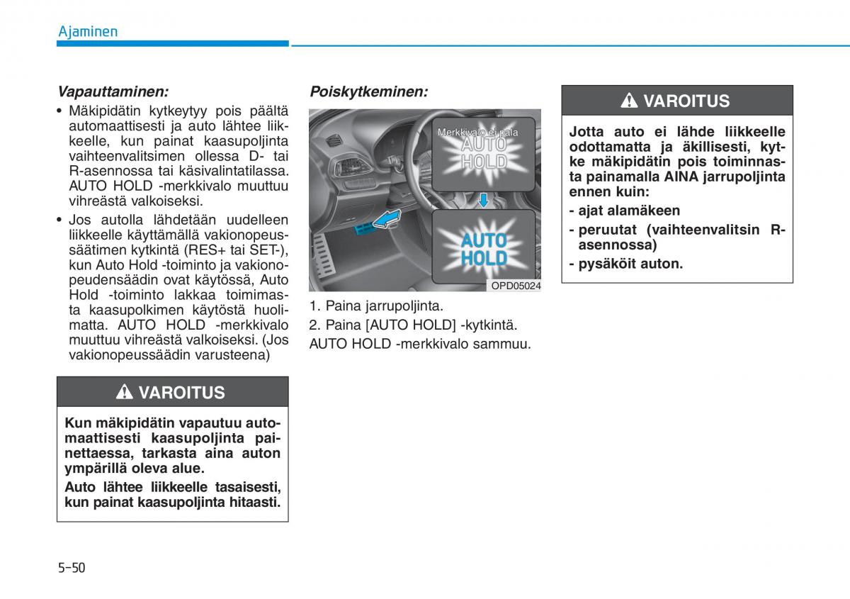 Hyundai i30 III 3 omistajan kasikirja / page 354