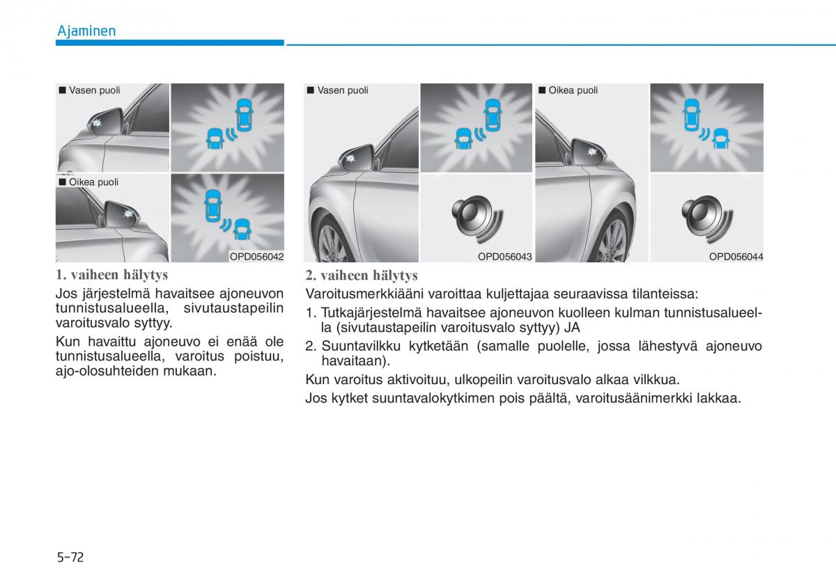 Hyundai i30 III 3 omistajan kasikirja / page 376