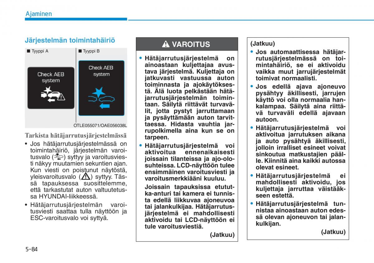 Hyundai i30 III 3 omistajan kasikirja / page 388