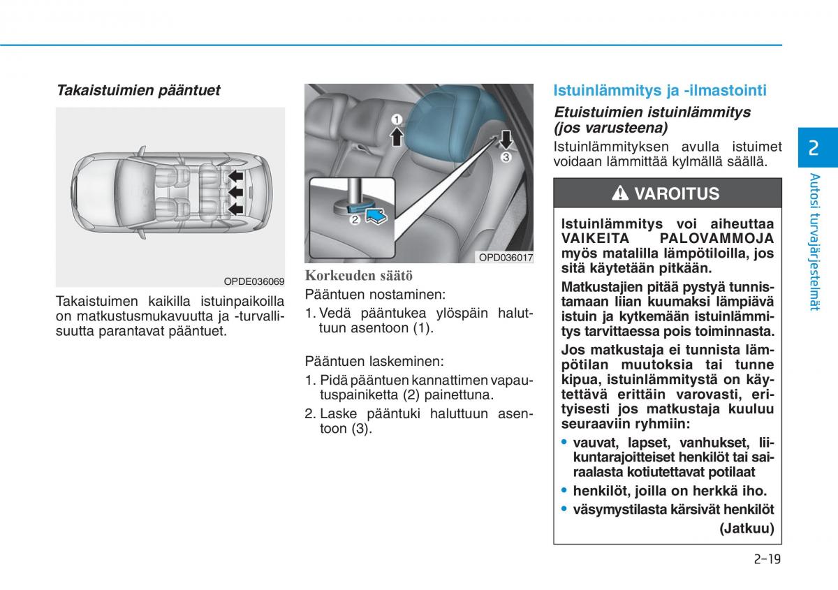 Hyundai i30 III 3 omistajan kasikirja / page 39