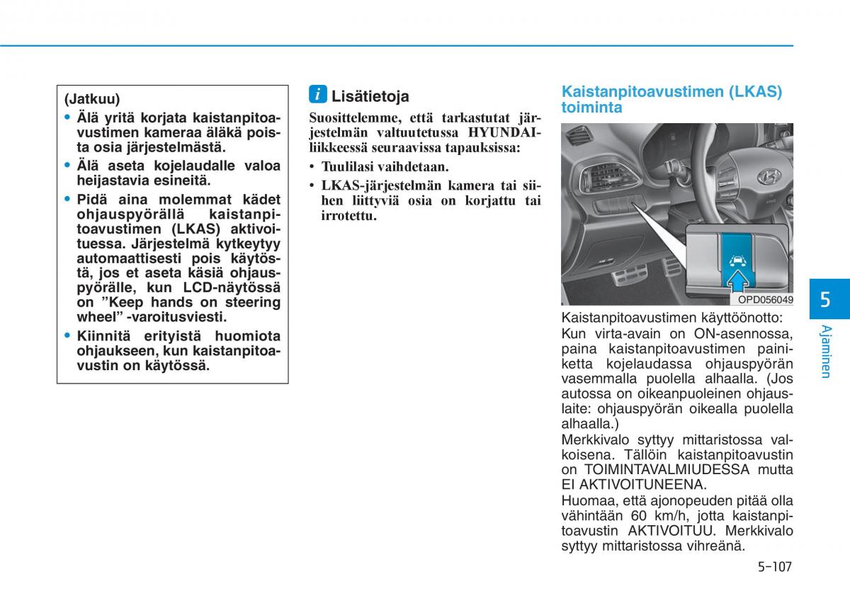 Hyundai i30 III 3 omistajan kasikirja / page 411