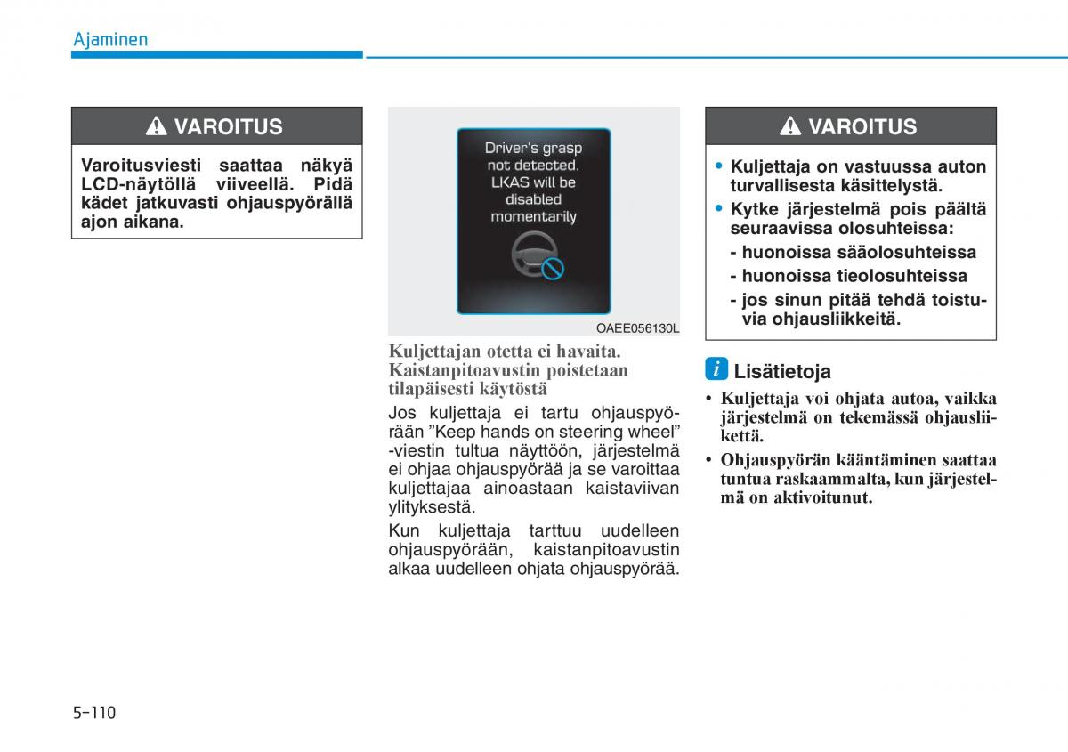 Hyundai i30 III 3 omistajan kasikirja / page 414