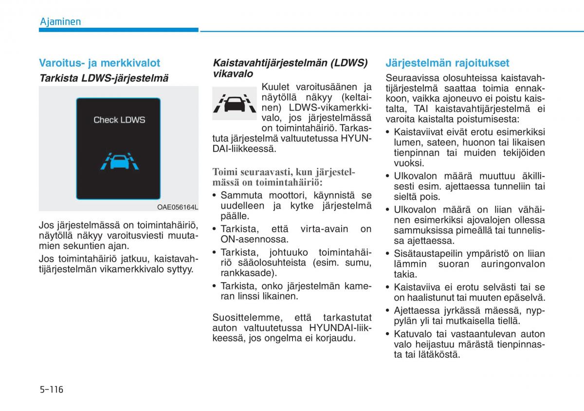 Hyundai i30 III 3 omistajan kasikirja / page 420