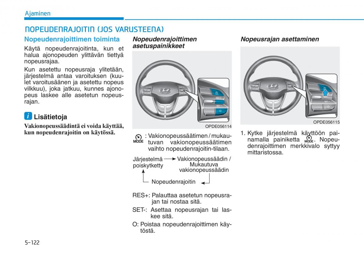 Hyundai i30 III 3 omistajan kasikirja / page 426