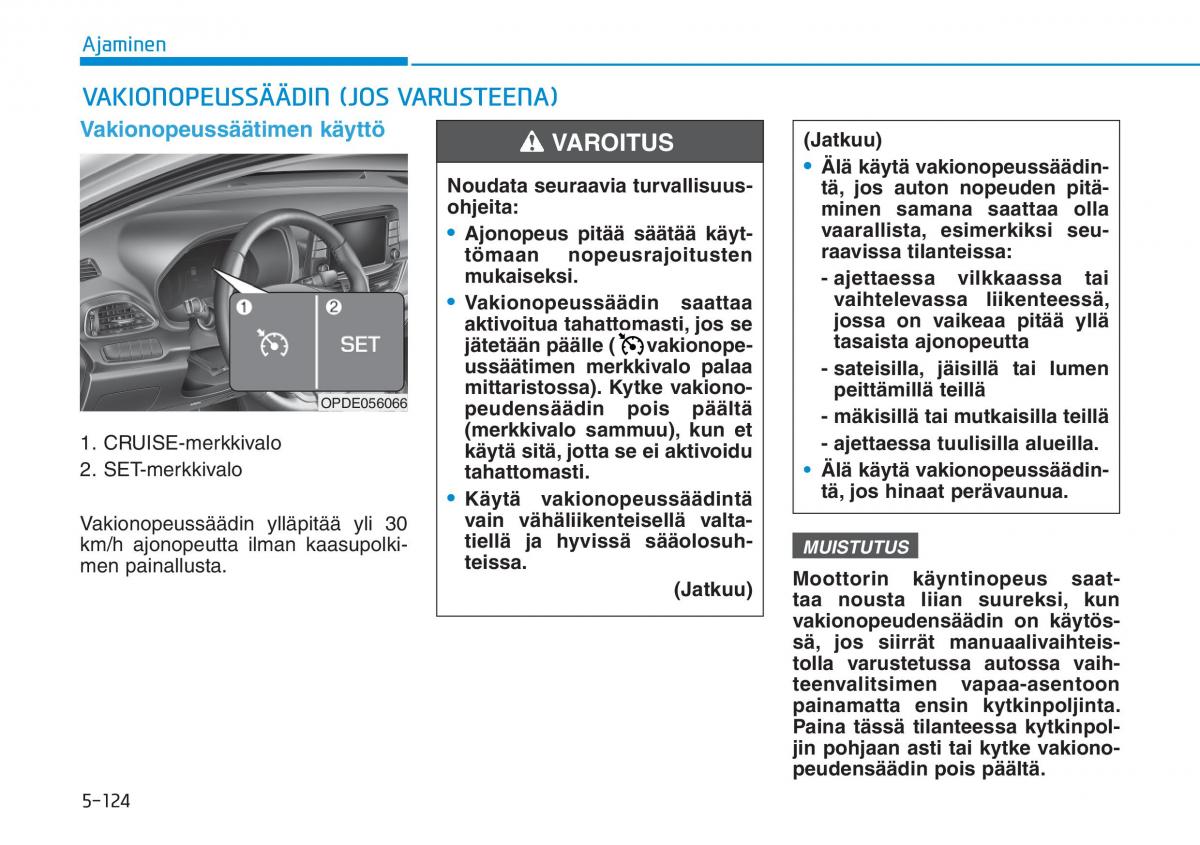 Hyundai i30 III 3 omistajan kasikirja / page 428