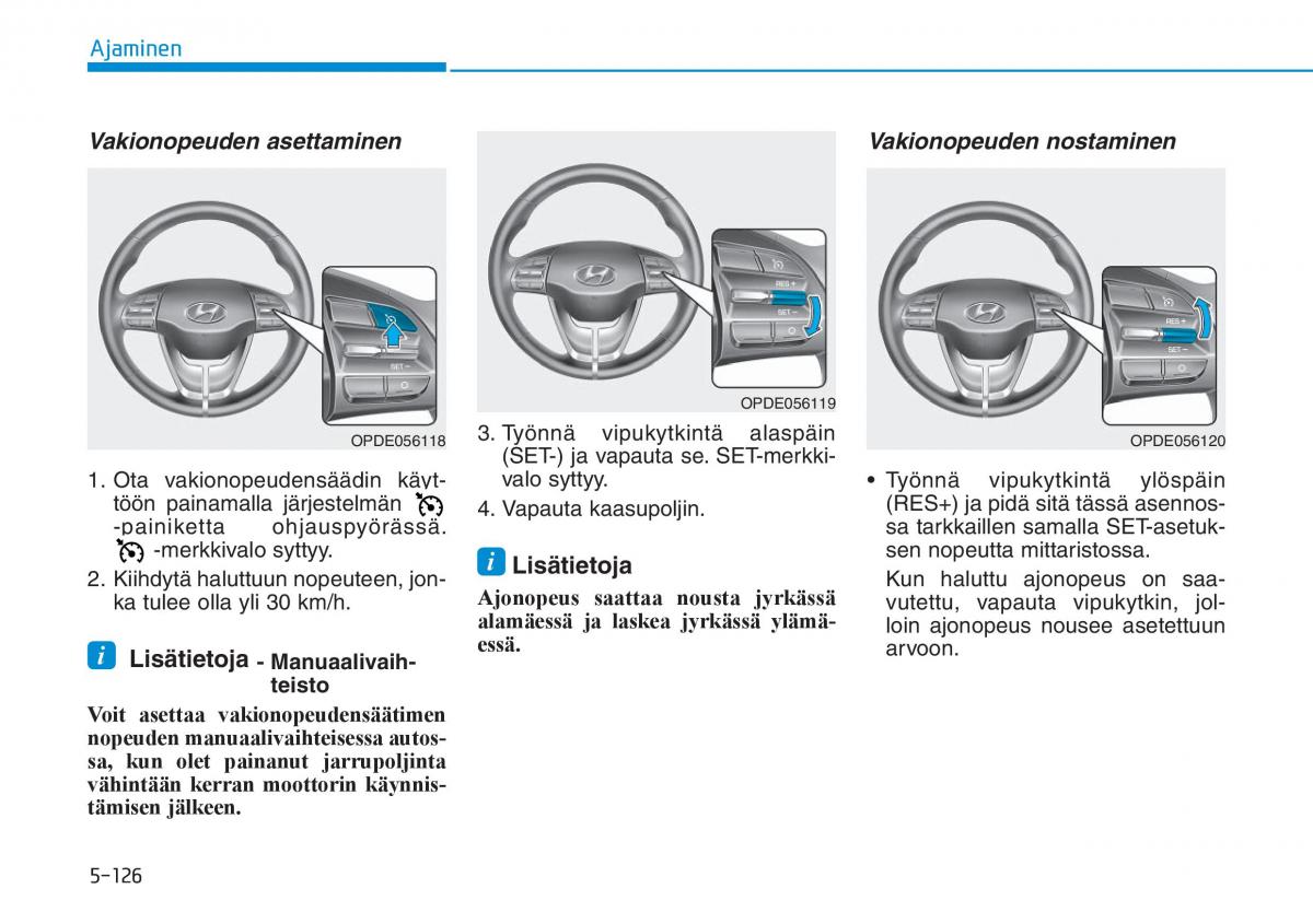 Hyundai i30 III 3 omistajan kasikirja / page 430