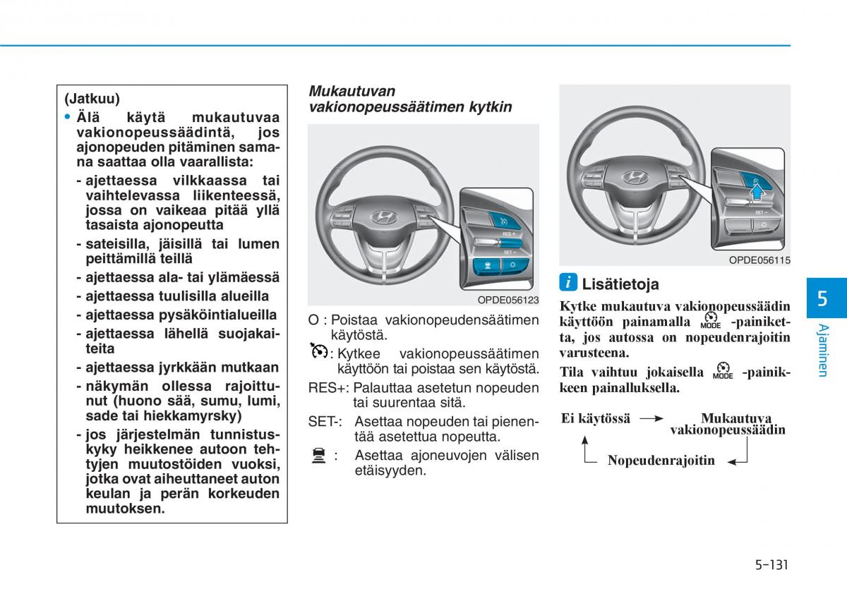 Hyundai i30 III 3 omistajan kasikirja / page 435