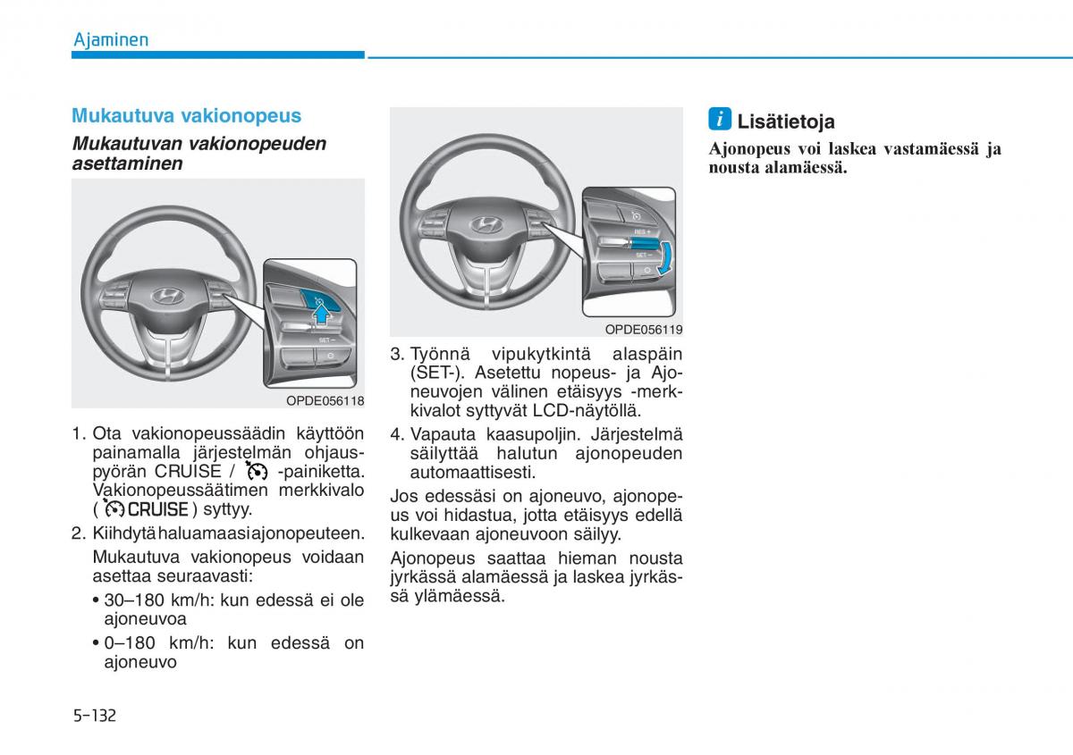 Hyundai i30 III 3 omistajan kasikirja / page 436